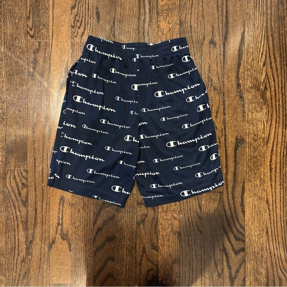 Boys blue Champion shorts